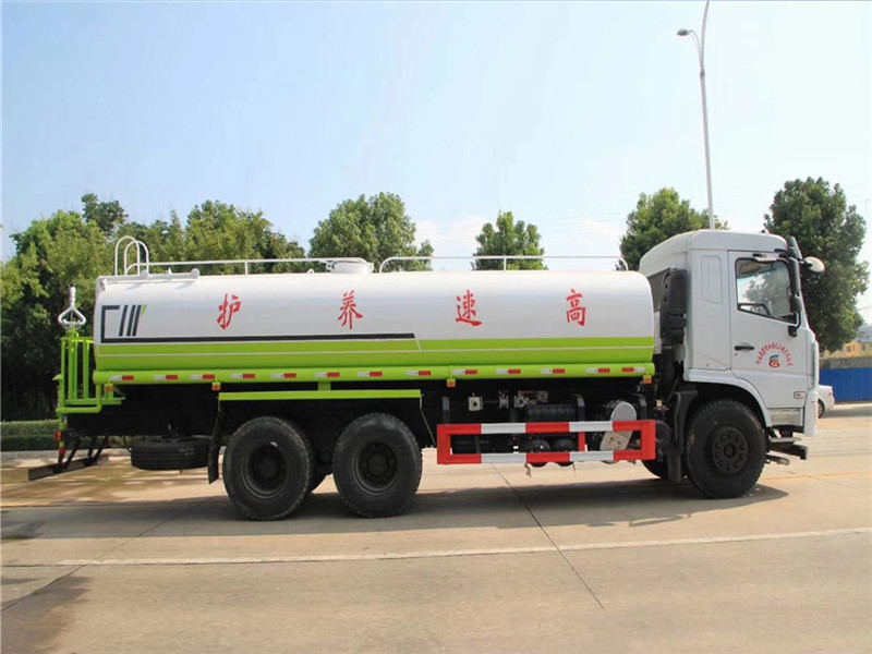 國六20方東風灑水車